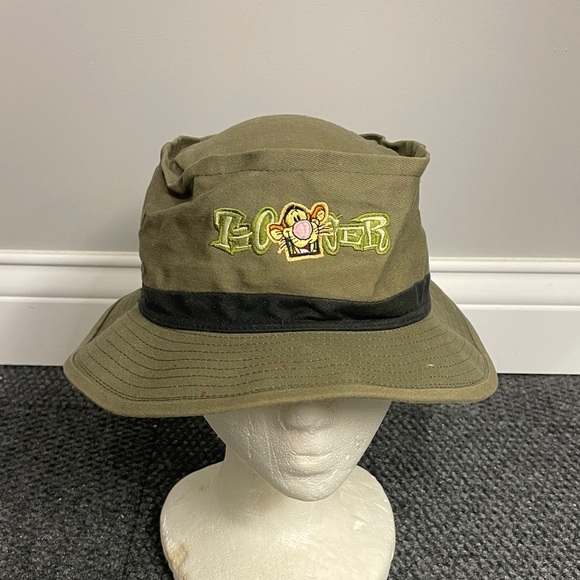 Disney World Other - Vintage Tigger Bucket Hat Walt Disney World Green Unisex Mens Womens